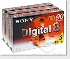 Transfert Cassettes Digital 8 sur DVD