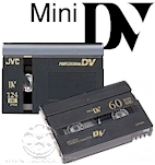 Format des cassettes minidv
